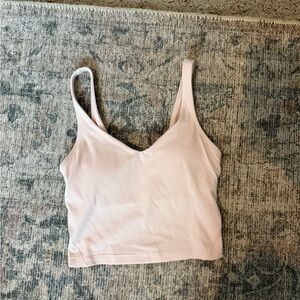 Light Pink Lululemon Align Tank Top